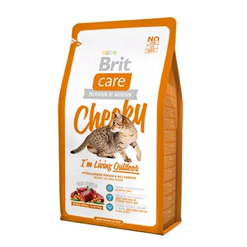 

Brit 7 kg care cat cheeky outdoor for active cats and cats street content-1 pc
