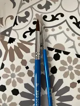 Pincel de porcelana Dental, pluma de cerámica para equipo de laboratorio Dental, herramientas de dentista, pincel de esmalte Dental, 1 ud.