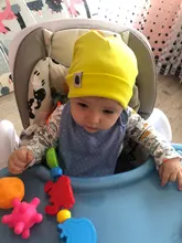 Nuevo Bebé baile callejero gorro de Hip Hop de algodón de primavera otoño niño sombrero de la bufanda para niños niñas invierno cálido Color sólido sombrero niños sombrero