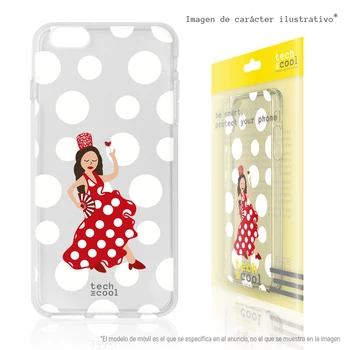 

FunnyTech®Silicone Case for Xiaomi Redmi 7A L Flemish large transparent