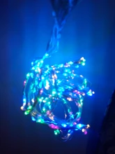LED Garland Curtain Battery Fairy-Lights Window The on USB Christmas 3MX3M