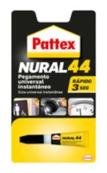 

Pattex Nural 44, universal instant glue, transparent, 20 gr
