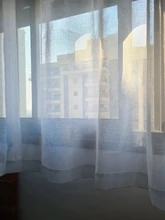 White Tulle Curtains Voile Sheer Bedroom Living-Room Japan-Style Customized Soft CITYINCITY