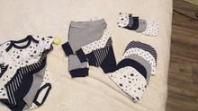 Gloves Bodysuits Clothing-Sets Pants Baby-Girl Roupa-De-Bebe Cotton New Born Unisex Solid