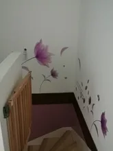 Flowers-Wall-Sticker Wallpaper Decals Background Decoration Romantic Bedroom Living-Room