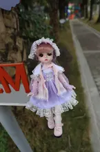 Muñeca de Hada de los sueños 1/6, maquillaje bonito, 28cm, muñecas articuladas con bolas, incluyendo ropa, zapatos, Estilo Princesa, muñecas bricolaje juguete BJD, regalos para niñas