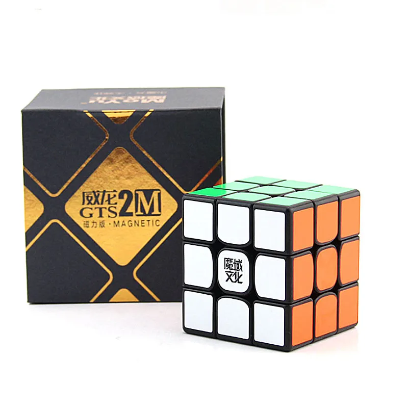 Кубик Moyu Weilong GTS 2 M Магнитный 3x3x3 скоростной куб GTS2 M 3x3 Магнитный пазл Магическая игрушка Moyu gts 2 M 3x3 Магнитный куб