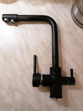 Grifos de cocina con filtro, mezclador montado en cubierta, rotación de 360 grados, con funciones de purificación de agua, mezclador, grúa para WF-0175 de cocina