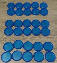 Fromthenon Color transparente hoja de plástico disco de Binder anillos planificador de colección de recortes Ring Binder para seta agujero portátil