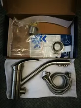 Mixer Tap Kitchen Faucet Nickel-Brushed Frap Torneira Water-Purification Brass-Body 