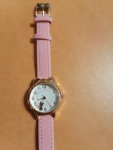 UTHAI CQ04 reloj para niños, relojes de cuarzo multicolor de gato, relojes de pulsera para niñas, relojes de rosetón coloridos