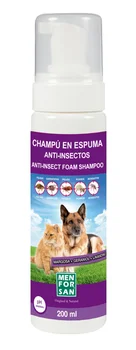 

ANTI-INSECTOS foam shampoo with MARGOSA, GERANIOL and lavandine