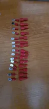 Cable-Plug Connectors Wiring Spade Electrical-Crimp-Terminal Female Insulated FDD 100pcs