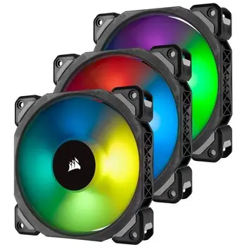 

Fan CORSAIR ML120 Pro RGB-Diameter 120 mm - LED RGB - Lightning Node Pro-threefold Pack (CO-9050076-WW)