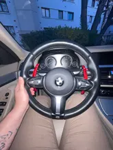 Interruptores de paleta de fibra de carbono para volante, para BMW F36 F21 F22 F32 F30 F02 F80 F11 F06 F20 F23 F10 F12 F26 F15 M3 M4 M5 M6