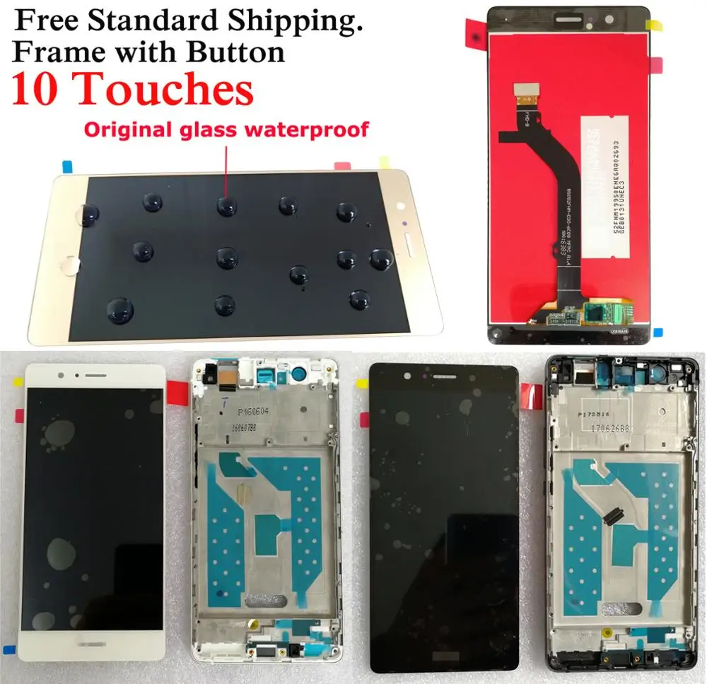 Shyueda 100% оригинальная новая рамка A + для Huawei P9 Lite VNS L21 L22 L23 L31 L53 LCD дисплей сенсорный