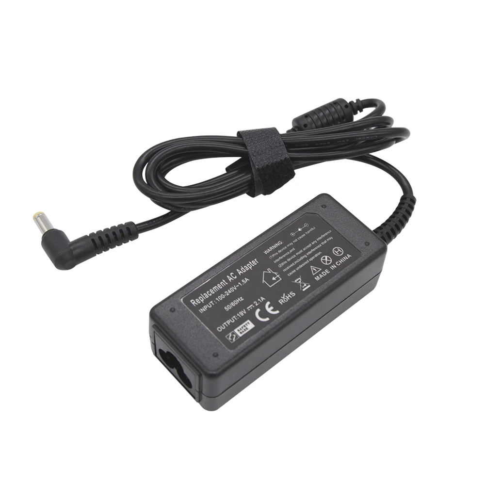 AC Adapter Notebook Laptop Charger 19V 2.1A 40W 5.5*1.7mm for Acer Aspire D270 D257 D255 power adapter laptop charger