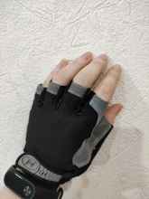 Guantes de GEL de medio dedo para deportes al aire libre, para hombre y mujer, para gimnasio, Fitness, levantamiento de pesas, entrenamiento para trotar, ejercicio de carrera, sin dedos