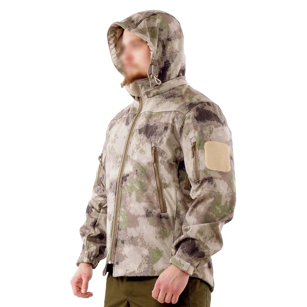 Куртка-ветровка Zilant Softshell утепленная, A-Tacs AU