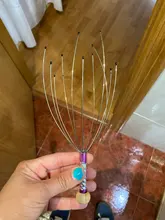 Masajeador cabezal de PC Cuello, masaje de cuero cabelludo, pulpo, relajación, Spa, venta al por mayor #82196, 1 unidad