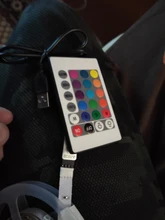 Bluetooth tira de luz LED USB de SMD 5050 DC 5V USB luces RGB lámpara LED Flexible cinta RGB TV Escritorio de adaptador de cinta