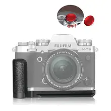 Meike MK-XT3G алюминиевый сплав рукоятка Quick Release Plate L кронштейн для Fujifilm Fuji X-T3 XT3 камера как MHG-XT3