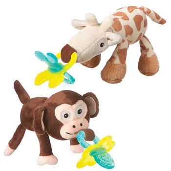 

Nuby UK Snoozies and Chewbie Teether, characters assorted pacifiers and Teether