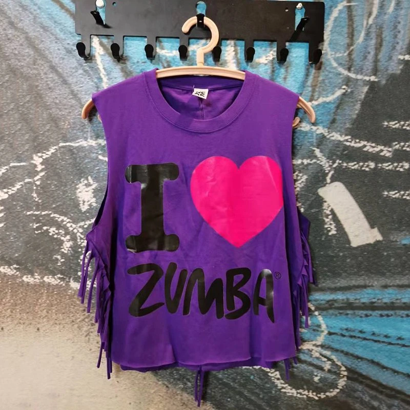 Ropa de Zumba personalizada para mujer, ropa de yoga, aeróbicos, para  correr, fitness, camiseta, tops deportivos|Camisetas| - AliExpress