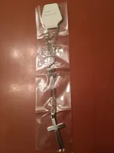 Colgante cruzado Vintage de aleación de Zinc para hombre y mujer, gargantilla de cadena negra clásica Punk, joyería