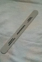 10 unids/lote papel de lija lima de uñas para uñas de gel 180/240 manicura profesional de pedicura de doble cara conjunto de limas de uñas herramientas