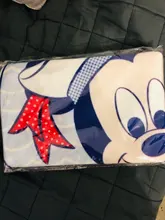 Disney colores Mickey Minnie Mouse funda de cojín en la cama sofá decorativos fundas de almohada bebé niño Regalo de Cumpleaños 45x45cm
