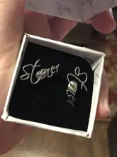 Pendientes personalizados con el nombre, par de pendientes, con cierre de tuerca, personalizados con el nombre, para mujeres