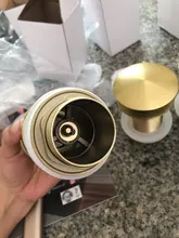 Faucet-Accessories Sink Pop-Up-Drain-Stopper Bathroom Basin Brass Rose-Gold/brushed Matt