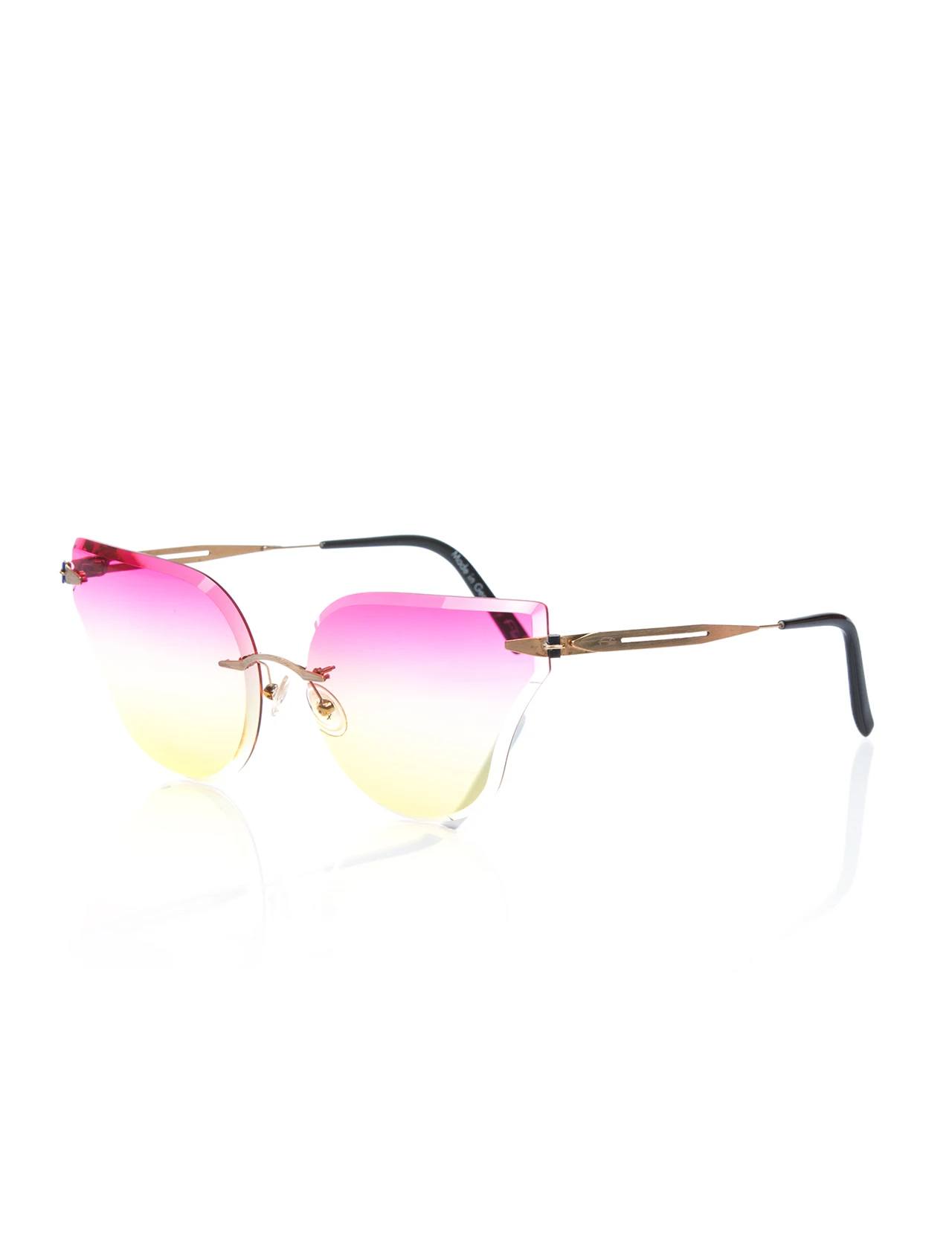 

Women's Sunglasses FLR 132 P13 C15 TITANIUM GOLD POLYCARBON ANTREFLE IRREGULAR 58-17-135