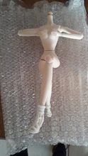 28cm de altura bola desnudo con articulaciones del cuerpo para 30cm muñeca articulaciones movibles Cuerpo Femenino juguetes para los niños de nueva llegada
