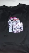Jojo es extraño aventura de dibujos animados divertido T camisa de los hombres de verano Casual camiseta Anime gráfico Vintage camiseta parte de arriba de estilo Hip Hop camisetas de hombre