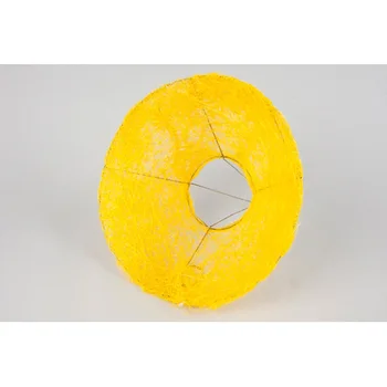 

129833278 frame for bouquet sisal smooth 25 cm yellow