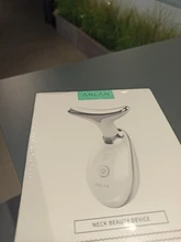 ANLAN-Dispositivo de belleza para el cuello, terapia de fotones LED de 3 colores, herramienta para el cuidado de la piel, elimina las arrugas