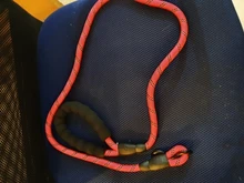 Correa para mascotas correa reflectante para perro fuerte de 1,5 M de largo con cómodo mango acolchado de gran resistencia entrenamiento correas de cuerda de Nylon duradero