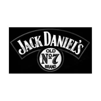 

JACK DANIELS embroidery Parche iron patch gestickter patch Toppa ricamata patch brode remendo embroidery Size: 11cm