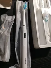 Cepillo de dientes eléctrico Seago Sonic SG-551 con reemplazo de cabezales de cepillo 4 modos de limpieza una operación clave sónico vibración cepillo resistente al agua