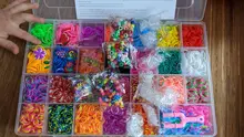Toys Bands Bracelet Loom-Craft Rubber Elastic Girls Weaving-Set DIY Braid Kid for Gifts