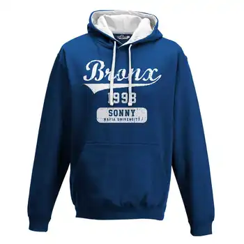

Hood Sweatshirt Bico Bronx Sonny Mafia University Gangster Film Cult 3 S