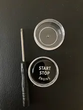 Car Engine START Button Replace Cover STOP Switch Accessories Key Decor for BMW X1 X5