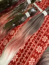 Hair-Extensions Braiding-Hair Synthetic-Hair Mirras-Mirror Low-Temperature-Fiber Easy