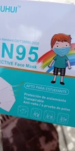 Mascarilla KN95 de 5 capas con filtro FFP2 para niños y niñas, máscara facial con respirador CE, antipolvo, para chico y Chica, 2021