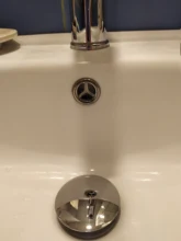 Overflow-Cover Basin Sink Bathroom-Accessories Sink-Hole Ceramic Kitchen Round 2pcs Pots
