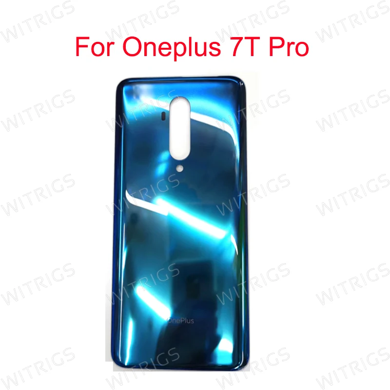 Witrigs для OnePlus 7 T Pro крышка батареи задняя крышка задняя дверь корпус Оболочка Чехол Замена для OnePlus 7 TPro