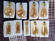 Decor Light-Bulb Ampoule Edison-Lamp Filament G95 T45 E27 Retro Vintage ST64 G80 220V