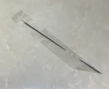 5 unids/lote super Acero inoxidable largo cordón agujas fácil herramientas joyería cordón pines para cordón de la fabricación de la joyería diy 27CM